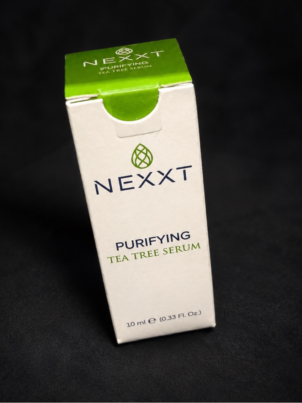 New in Box Nexxt Purifying Tea Tree Serum - White & Green Box